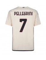 AS Roma Lorenzo Pellegrini #7 Vieraspaita 2023-24 Lyhythihainen